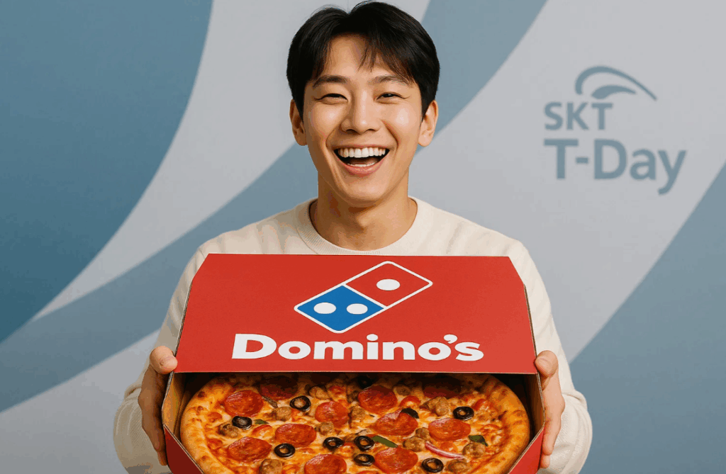 skt 도미노피자 skt 도미노피자